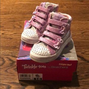 Twinkle Toes light up high tops